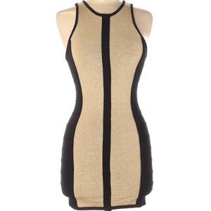 Forever 21 Cocktail Dress, Black & Gold